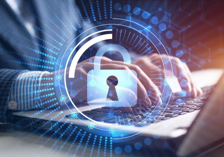 Digital cybersecurity and network protection image